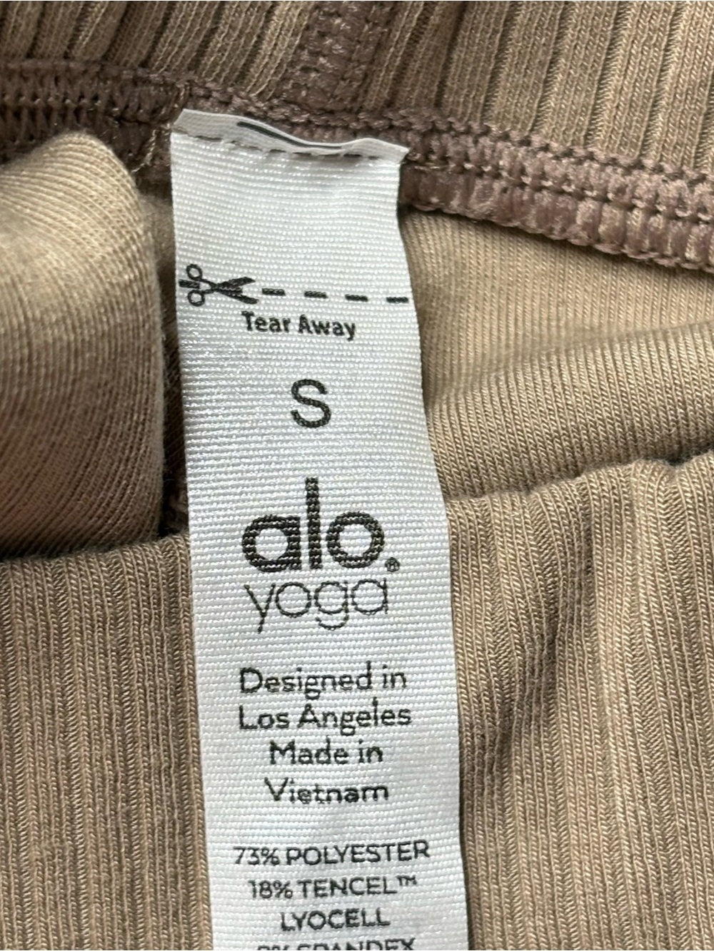 Alo Yoga Ribbed Leggings - Picture 4 of 5